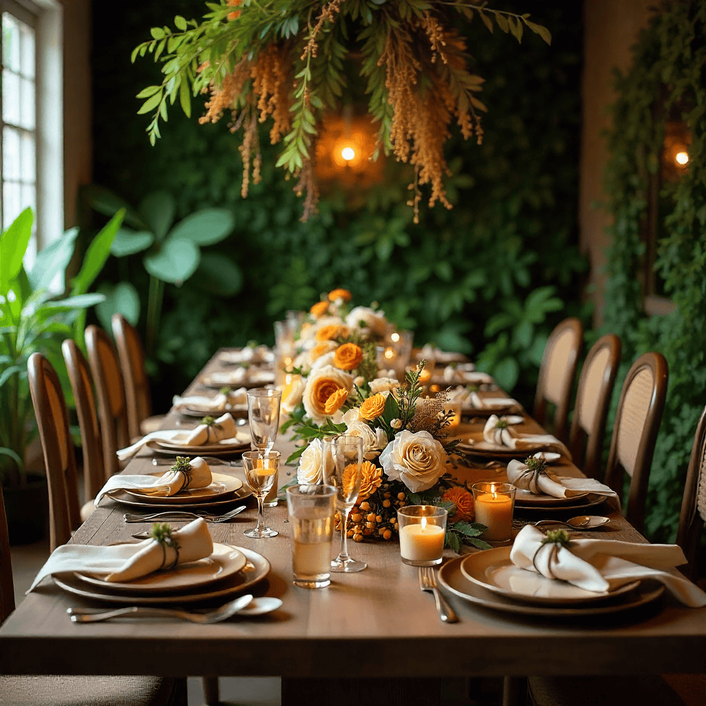 Handmaderrpresen jungle tema dekoration